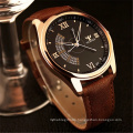 YAZOLE 337 Men Fashion Sport Stainless Steel Case Leather Band Quartz Analog Wrist Watch Mens Watches Top Brand Luxury Watches